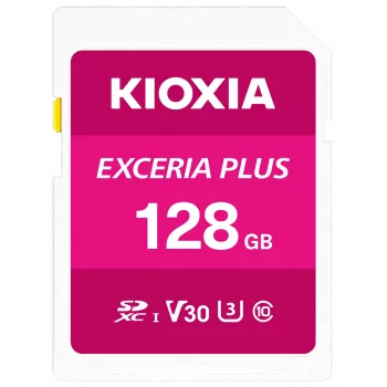 Kioxia EXCERIA PLUS 128 GB SDXC UHS-I atmiņas karte