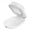 Iekštelpu lādētājs Belkin UltraCharge 25W Qi2 3in1 Magnētiskais lādētājs EU Balts Apaļš