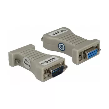 DeLOCK 64140 pārveidotājs: seriālais RS-232 DB9 uz RS-485, ESD 15 kV, bēšs