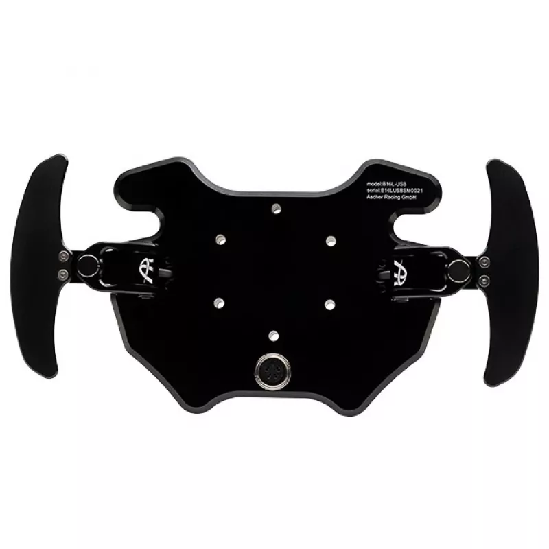 Pogu panelis Ascher Racing B16L-USB sacīkšu simulatoriem, 12 ieejas, USB, augsta saderība