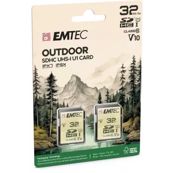 Emtec 32 GB UHS-I U1 V10 āra atmiņas karte ECMSD32GHCU1ORP