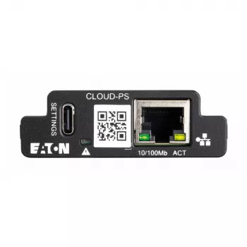 Tīkla pārvaldības karte Eaton CLOUD-PS Fast Ethernet Melna