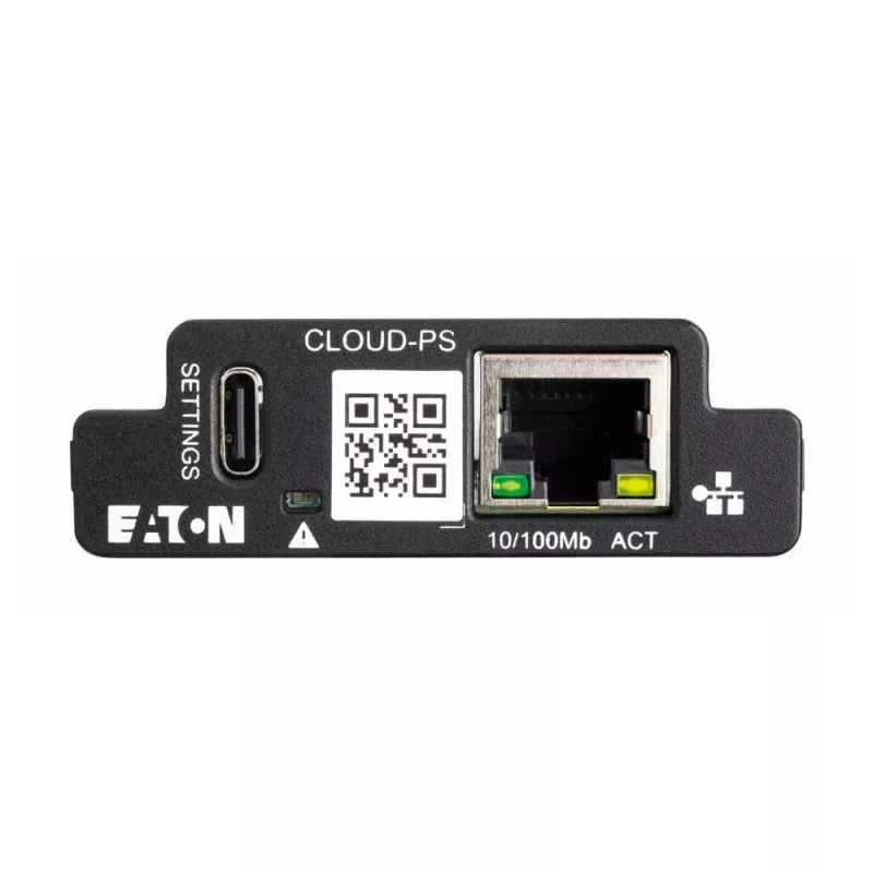 Tīkla pārvaldības karte Eaton CLOUD-PS Fast Ethernet Melna