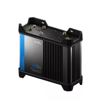 Bezvadu maršrutētājs Cudy IR04_EU 300 Mbps, 2.4 GHz Wi‑Fi 4 (802.11n), 4x Fast Ethernet, 1x USB 2.0, LTE (4G) atbalsts