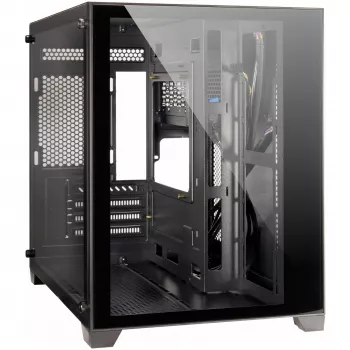 Korpuss Inter-Tech C-501 Aspect Midi Tower Melns