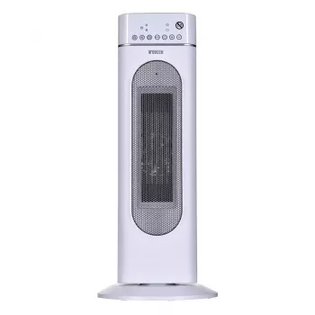Keramiskais sildītājs NOVEEN PTC3000, 2000 W (1200 W min), LED displejs, taimeris, tālvadība, šūpošanās, balts
