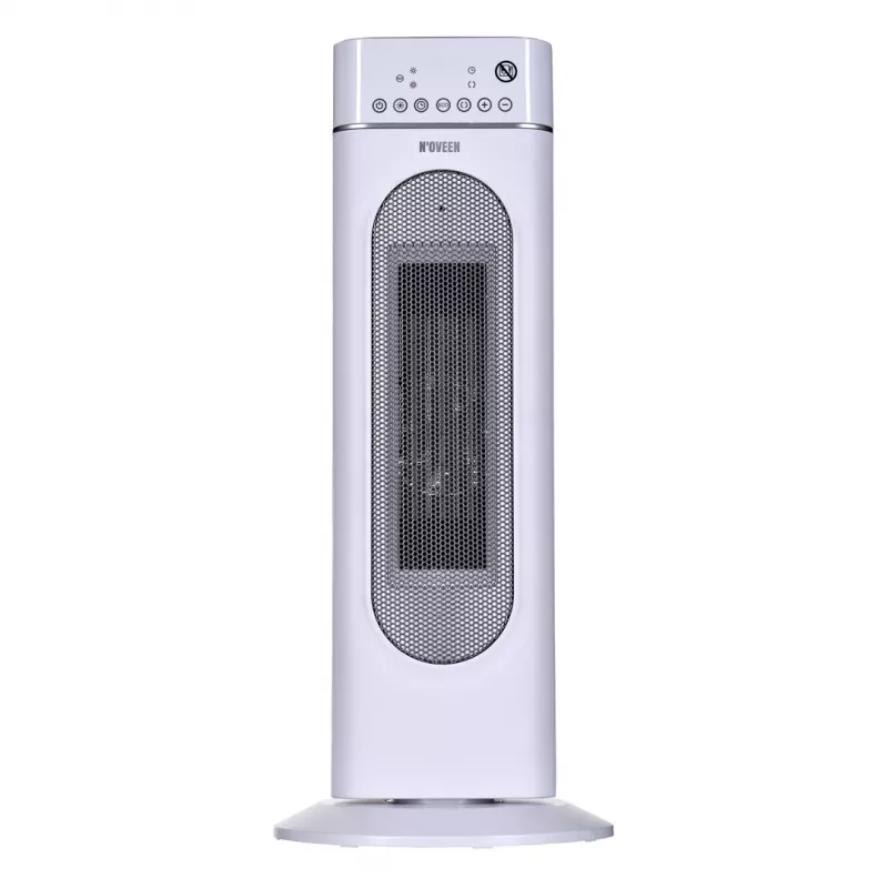 Keramiskais sildītājs NOVEEN PTC3000, 2000 W (1200 W min), LED displejs, taimeris, tālvadība, šūpošanās, balts