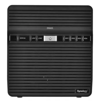 NAS Synology DiskStation DS423 – 4 nodalījumu tīkla glabātuve