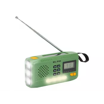 Portatīvais AM/FM saules radio BLOW RA13 77-551#