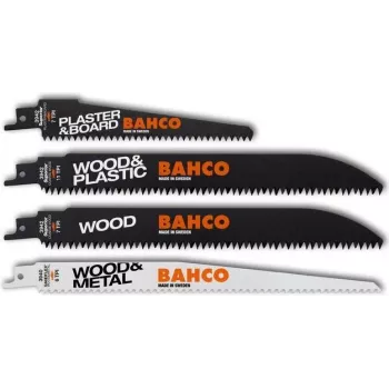Metāla zāģa asmens komplekts Bahco 3942-WOOD-SET-5P