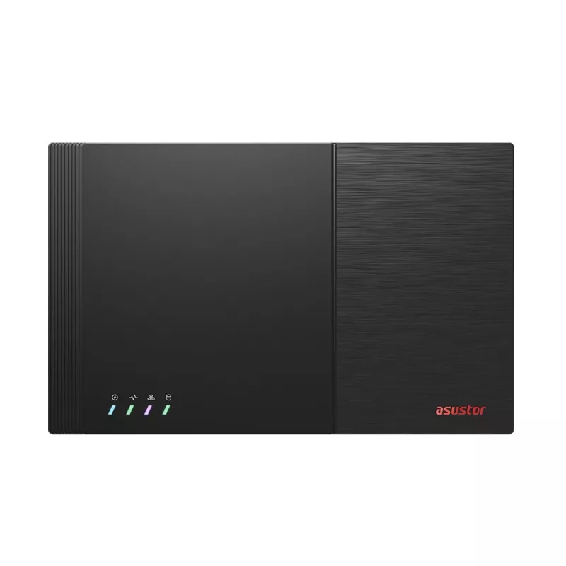 Asustor FS6712X NAS/storage server kompakts Intel® Celeron® N5105 4 GB DDR4 0 TB Melns