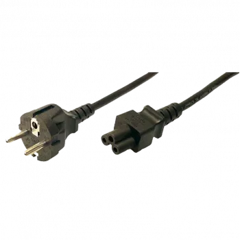 Strāvas kabelis LogiLink CP093 1.8m C5 savienotājs CEE7/7