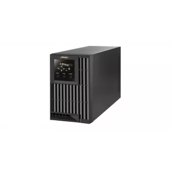 Infosec E4 Value 1000 nepārtrauktās barošanas avots (UPS) Dubultās pārveidošanas (Online) 1 kVA 3 AC kontaktligzdas