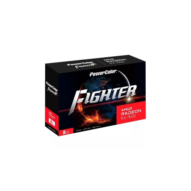 PowerColor Fighter Radeon RX 7600 8GB Grafiskā Karte
