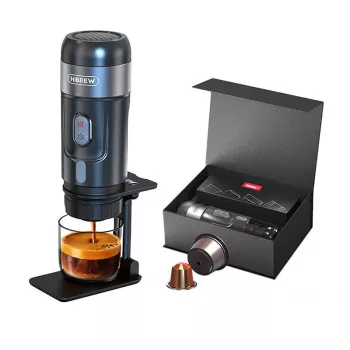 Pārnēsājama 3-in-1 kafijas automāts ar somu 80W HiBREW H4A