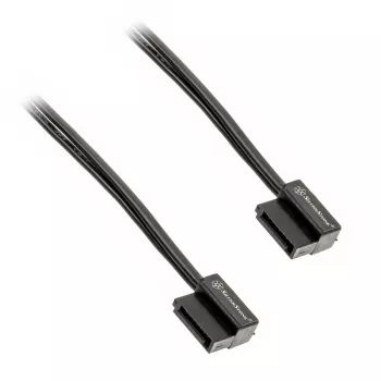 SilverStone SST-CP11B Super zema profila SATA kabelis - 50 cm, melns