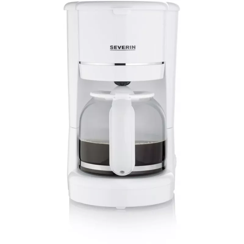 Severin KA 4323 pilienu filtra kafijas aparāts, 1,25 l, 10 krūzītes, 900 W, balts