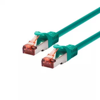 Tīkla kabelis LOGON TCF66F010G Cat6a F/UTP (FTP) 1 m Zaļš RJ-45–RJ-45