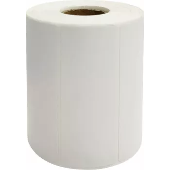 Renkforce etiķešu ruļlis 75 x 30 mm tiešās termopapīrs balts 800 gab. stipra līme RF-5998014 daudzfunkcionālas etiķetes