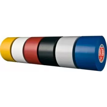 Izolācijas lente Tesa Isolierband flex 4163 — balta, 33 m x 19 mm