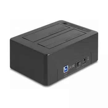 DeLOCK USB Dual Docking Station 2 x SATA HDD/SSD ar klonēšanu un karšu lasītāju