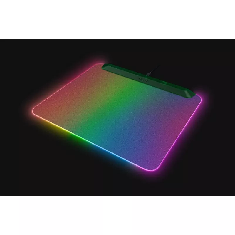 Razer Firefly V2 Pro Gaming pelēkā paliktņa pelēkā virsma Zaļā izdevums