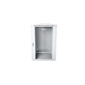 Digitus DN-WD19 12U/600 sienas skapis, 19 inch, gaiši pelēks