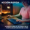 Vadu mehāniskā spēļu tastatūra Logitech G915 X Black ar RGB fona apgaismojumu