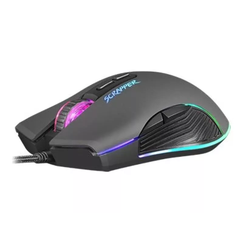 FURY Scrapper Gaming pele Ambidextrous USB Type-A Optiskā 6400 DPI