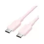 Kabelis USB-C uz USB-C/2m Rozā Trcph Vention