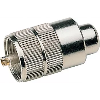 Albrecht T377 PL-259 spraudnis, garais, 6 mm, 10 gab.