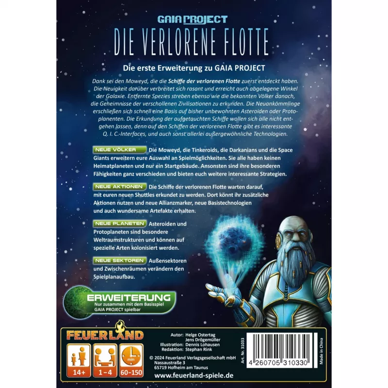 Gaia Project: The Lost Fleet, Galda spēles paplašinājums