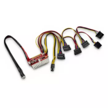 Barošanas bloks Inter-Tech 88882190 200W 20+4 pin ATX Melns
