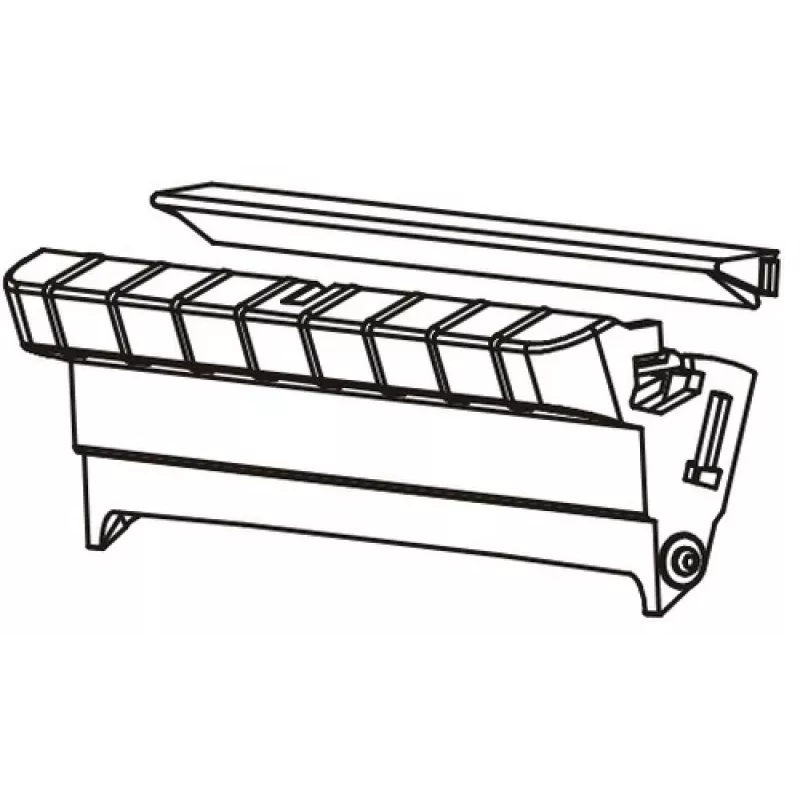 Zebra P1027135-044 printera komplekts – priekšējā paneļa dozators GX420d