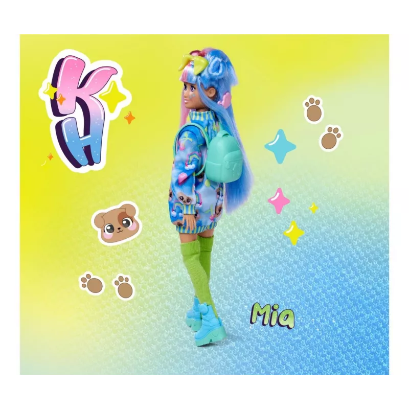 Kawaii Hi Mia lelle ar aksesuāriem 595-3974