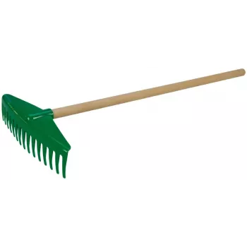Grābeklis Rake Lena 05475 ar koka rokturi, 60 cm darba platums
