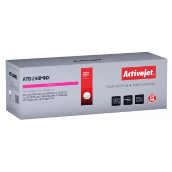 Activejet ATB-248MNX Toner Brother printeriem; Aizstāj Brother TN248XLM; Supreme; 2300 lappuses; fuksīns