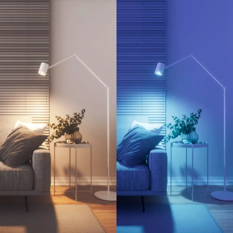 Nanoleaf Essentials NF080B02-1GU10 viedā spuldze GU10 Wi-Fi 5 W balta