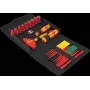 Mehāniķu instrumentu komplekts Wera 05006632001 25 instrumenti Sarkans Dzeltens