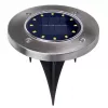 Maclean MCE318 LED saules celiņa lampa ar zemes smaili 12 LED SMD neitrāli balta 4000K 0,7 W IP44