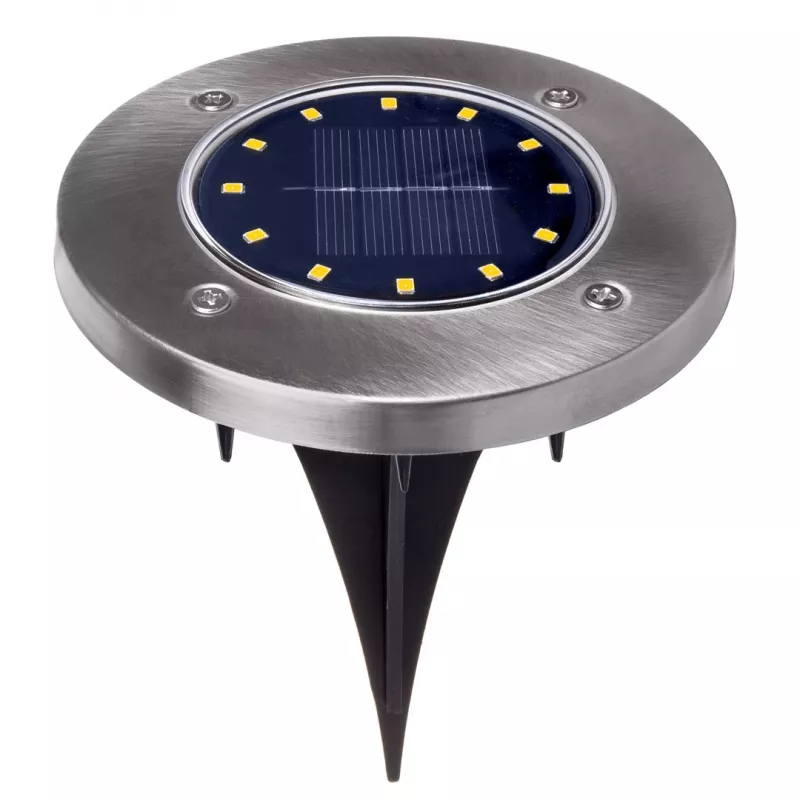 Maclean MCE318 LED saules celiņa lampa ar zemes smaili 12 LED SMD neitrāli balta 4000K 0,7 W IP44