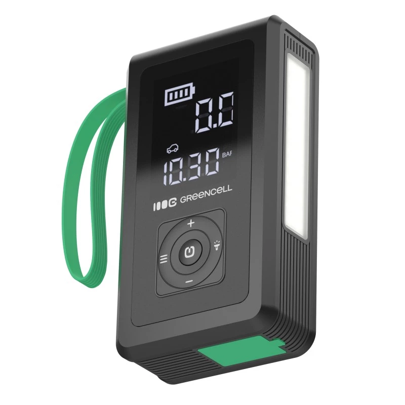 Green Cell PowerBoost Air auto palaišanas ierīce ar kompresoru, 8000 mAh, 1000 A (CJSGC03)