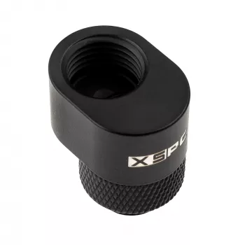 XSPC G1/4 Rotējošs 7mm Nobīdes Savienotājs - matēti melns