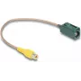 DeLOCK Kabelis FAKRA E ligzda uz RCA ligzdu RG-179 32 cm