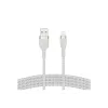 Belkin CAA010BT1MWH Lightning kabelis 1m balts