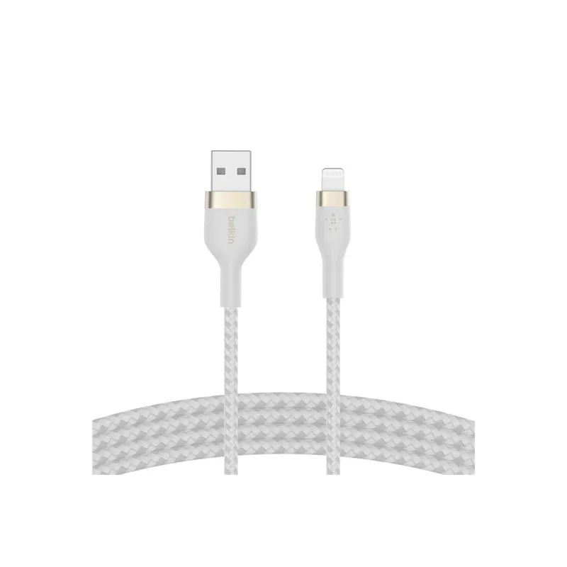 Belkin CAA010BT1MWH Lightning kabelis 1m balts
