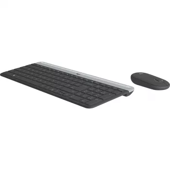 Bezvadu tastatūras un peles komplekts Logitech MK470 Slim Combo