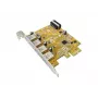 Sunix USB4300N PCIe 2.0 x1 interfeisa karte, 4x USB 3.0