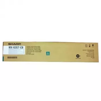 Sharp MX62GTCB toner kasetne 1 gab. Oriģināla Ciāna
