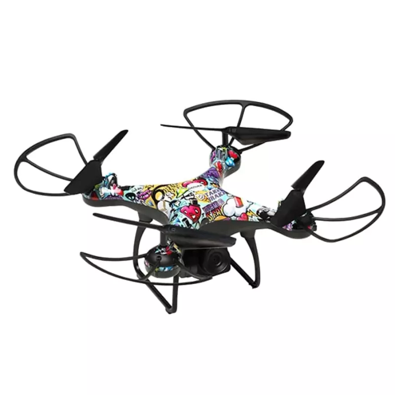 Drone Denver 2.4GHz ar HD kameru un augstuma noturēšanu